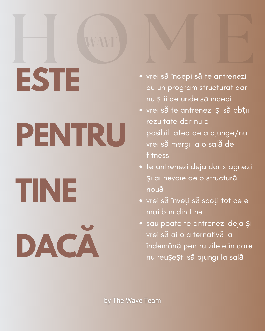 The WAVE - home edition