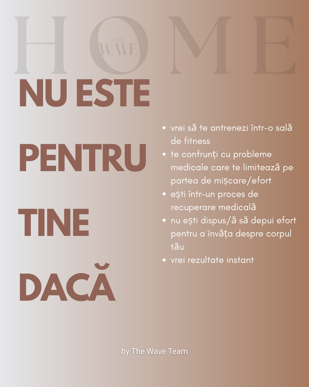 The WAVE - home edition